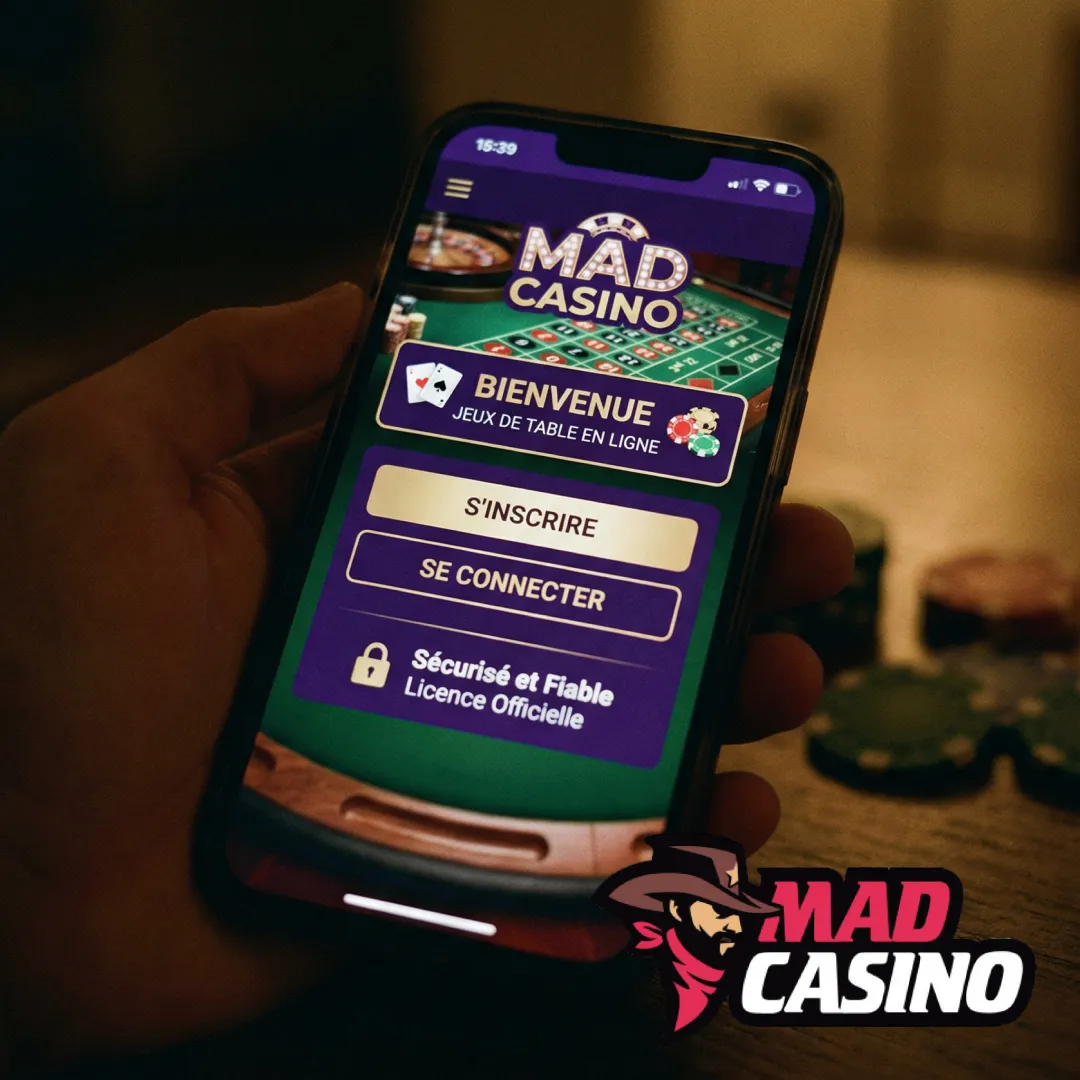 MadCasino login